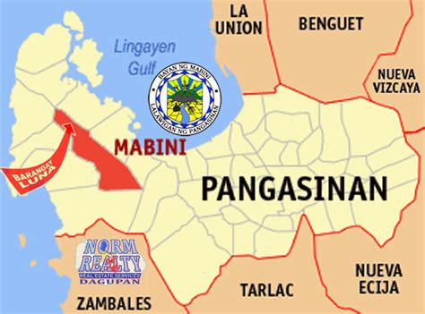Mabini Map .
